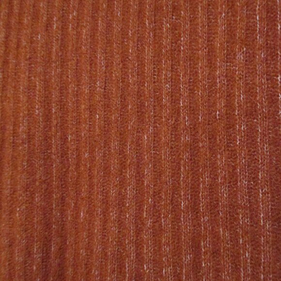 Vero Moda lightweight sweater rust/pumpkin color stretchy & soft size L - Picture 9 of 10